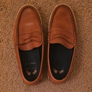 Cole Haan Men's Tan Leather Loafers